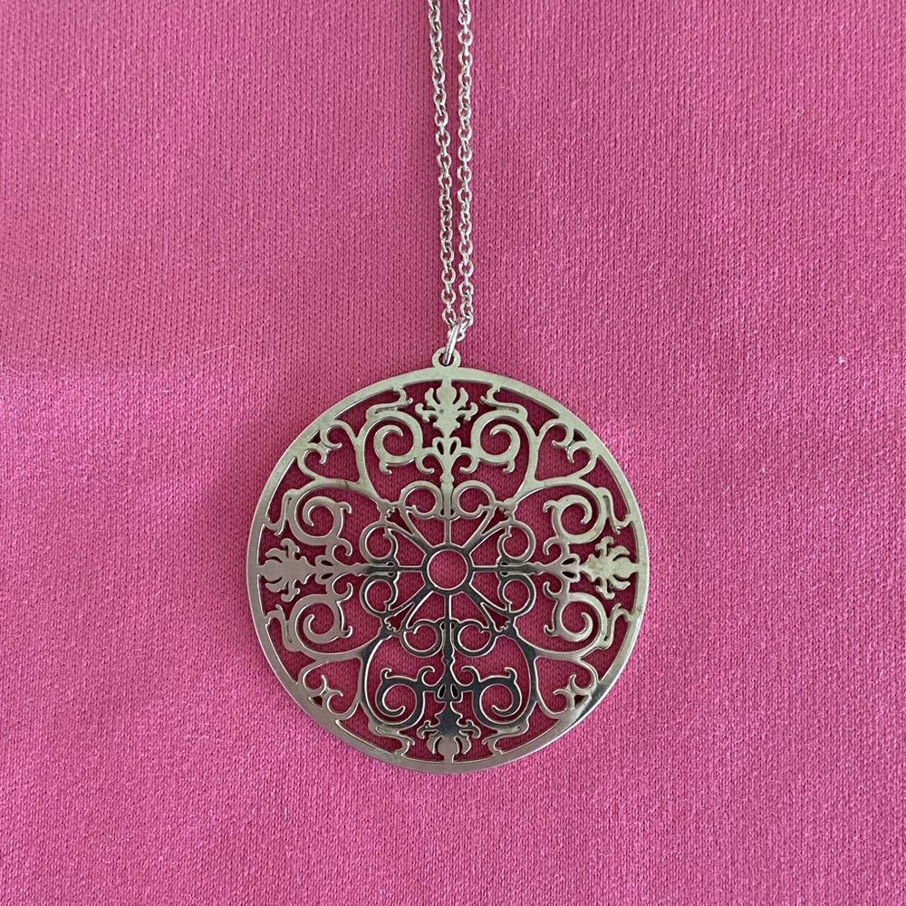 Tiffany & Co. Sterling Silver Enchant Pendant Necklace